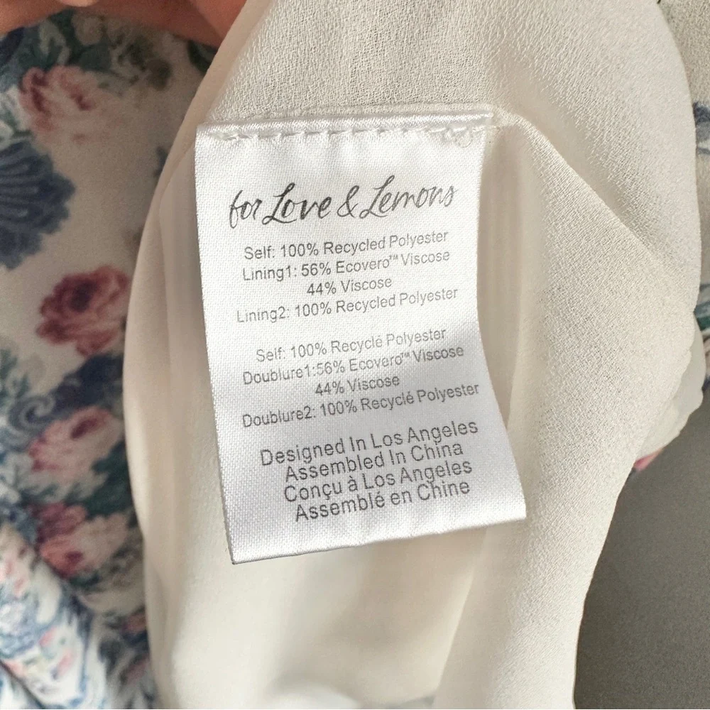 For Love And Lemons Floral Audrey Maxi Dress - Picture 13 of 13